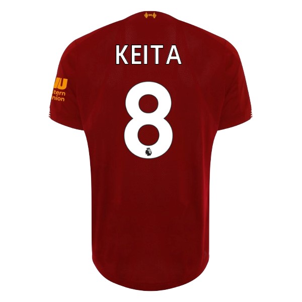 Camiseta Liverpool NO.8 Keita Primera equipo 2019-20 Rojo